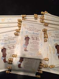 16 Handmade Baby Prince Scroll Invitations Royal Baby Shower Invitation Prince Baby Shower Invitations Baby Shower Invitations