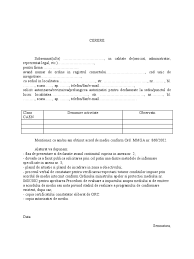 Autorizatie de mediu, autorizatii mediu, protectia mediului, certificat mediu, proiectare societatea eco serv recycle, in baza autorizatie de mediu, poate prelua deseuri nepericuloase ( plastic service schimbatoare de caldura. Model Cerere Autorizatie Mediu