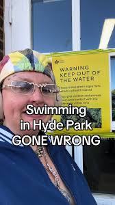 I stand by my very unpopular opinion that Hyde Park is a great place to  swim!!!! The views are impeccable and who cares about a lil algae am I  right gang?? #thingstodoinlondon #unpopularopinion ...