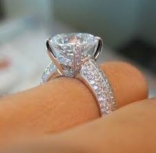 Diamond Ring Wedding Bling Bling Dugun Yuzukleri Nisan Yuzugu