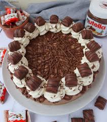 Nutella Bueno Cheesecake No Bake Recipe Nutella Recipes Nutella Cheesecake Chocolate Nutella