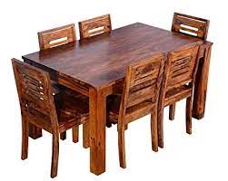 Maybe you would like to learn more about one of these? Mahimart And Handicrafts Sheesham Wood Wooden Dining Table Set With 6 Chairs Home And Living Room 6 Seater 1 Teak Finish Amazon In Furniture