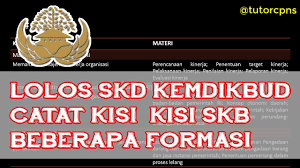 Lolos Tes Skd Cpns Kemendikbud Catat Kisi Kisi Materi Tes Skb Beberapa Formasi Youtube