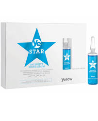 The sleeky in a bottle serum is formulated with macadamia seed oil and argan oil to tame frizz, smooth and nourish natural or heat styled strands, and add incredible shine. Yellow Hair Shine Serum Intensive Shine Serum 6x13ml Buy From Azum Price Reviews Description Review