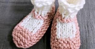 Where do you do the make one in knitting? Seamless Baby Mary Jane Booties Written Pattern