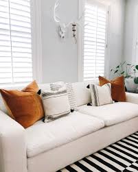 Small space living room furniture; Utopia 96 Sofa Home Living Room Transitional Living Room Design Boho Living Room