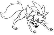 Zeraora fused eevee original eevee forme unknowned! Coloring Pages Pokemon Ultra Sun And Ultra Moon Morning Kids