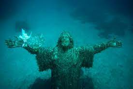 Christ Of The Abyss San Fruttuoso Italy 1170x780 Lugares Magicos Estatuas Imagenes Increibles