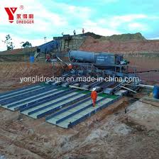 3' x 8' inclined double screen deck 91 cm x 2.43 cm inclined double screen deck 30 to 50 cubic yards/hour production China Large Scale Gold Washing Plant For Alluvial Gold Mining China Gold Washing Plant Gold Mining
