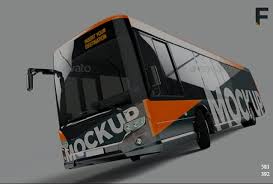 Presenting advertisements or movie poster, product branding has never been easier using this high quality and photorealistic outdoor advertising billboard mockup. 27 Bus Mockup Psd Free And Premium Download Mockupcloud