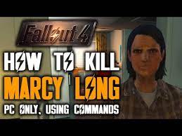 Fallout 4 How To Kill Marcy Long Pc Only Youtube