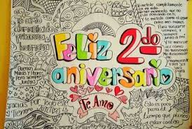 Aniversario De Novios Felizaniversario Regalos Boyfriend Anniversary Gifts Lettering Love Gifts