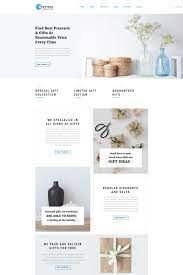 Gifts store websites using shopify ecommerce templates. Gift Box Gift Shop Multipage Html5 Website Template Shop Box Gift Multipage Website Online Gift Store Gift Websites Website Template