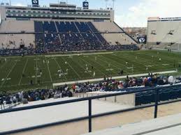 Lavell Edwards Stadium Section 135 Home Of Byu Cougars