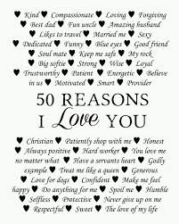 50 Reasons Why We Love You 50th Birthday Present 30th 40th Etsy In 2021 50th Birthday Presents Reasons I Love You Love You