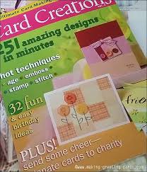 Do not hit the submit button until all 3 set of questions are answered read description of group careefully. Best Card Making Magazines