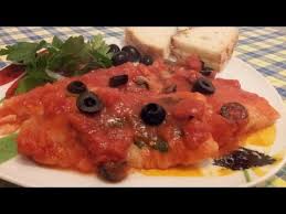 Versa in un tegame antiaderente. Ricetta Filetto Di Merluzzo Alla Livornese Guide Di Cucina