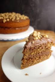 Nutella Frosted Coffee Cake A Dash Of Ginger Recipe Coffee Cake Baking Bad Frosted Coffee