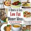 Looking for healthy low fat recipes? 1