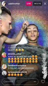 Pabllo vittar estreia no sótocatop. Showgirl Bitch Halessia Doing Pabllo S Makeup