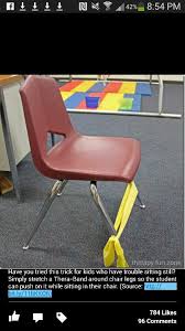 Fidgety Kids Use Therabands School Psychology Classroom Behavior Teaching