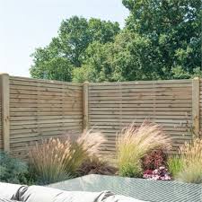 Forest Double Forest Slatted Fence Panel 6ft Pack Of 5 Slatted Fence Panels Garden Fence Panels Fence Panels