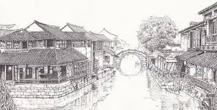 Ausmalen Als Anti Stress China Wasserstadt 10