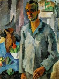 Robert Falk Russian 1886 1958 Self Portrait Against A Window 1916 Painting Artwork Painting Russian Art