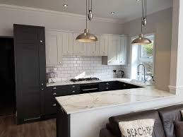 You will need inspiration for your kitchen cabinets, backsplashes, counters, decor, and even organization. Modern Grey Shaker Kitchen Hallmark Kitchen Designs