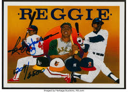Autographs mean different things to different people. Signed 1990 Upper Deck Reggie Jackson Heroes Of Baseball Card Lot 41032 Heritage Auctions