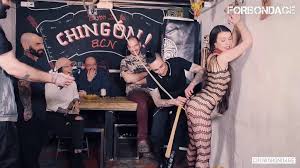 Lovely brunette with long hair in a rough sex adventure - BDSM.one