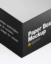 Download Opened Glossy Paper Box Mockup In Box Mockups On Yellow Images Object Mockups