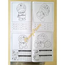 Mewarnai hello kitty gambar mewarnai unta pinterest hello via pinterest.com. Buku Mewarnai Doraemon Uk 28 5cm X 21cm Shopee Indonesia