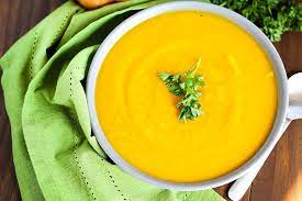 Easy Healthy Pumpkin Soup Recipe Made With Almond Milk Recipe Pumpkin Soup Pumpkin Soup Healthy Pumpkin Soup Recipe