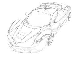 As a kid, you probably dreamed of having a ferrari or another supercar. 17 Free Sports Car Coloring Pages For Kids Save Print Enjoy