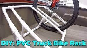 You can easily build a bike rack yourself to safely transport up to 4 bikes in the back of a pickup truck with pvc pipe and a little time, saving you a lot of money. How To Build A Pvc Truck Bed Bike Rack For 25 Youtube