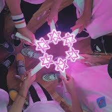 Astro Holding Their Light Stick Astro Pretty Stick
