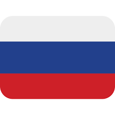 Every web service, os or gadgets' manufacturer may create emojis design according to their own corporate style and vision. Flagge Russland Emoji