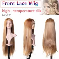 Nevertheless, there are some perfect examples, where shorter length is not an issue. Buy 24 26 Lace Front Wig Long Straight Full Synthetic Hair Wigs Brown Ombre Blonde At Affordable Prices Price 33 Usd Free Shipping Real Reviews With Photos Joom