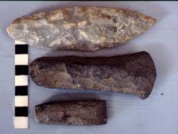 This technology, allowing projectiles to be thrown at greater distance and killing power, takes hold in other regions of africa and eurasia about 20,000 years ago. Prehistoric Stone Tools Categories And Terms