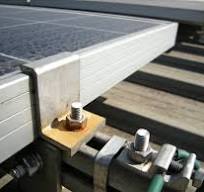 Stainless steel fasteners for solar panel mounting