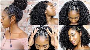 No worries, i got you, girl. 5 Curly Hairstyles For Natural Hair Wash Routine Youtube