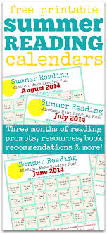 Summer Reading Calendar Free Printables No Time For Flash Cards Reading Calendars Summer Reading Program Summer Reading