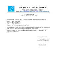 Intinya, surat resmi digunakan untuk keperluan yang bersifat. Contoh Surat Resmi Bahasa Inggris