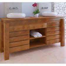 Meuble De Salle De Bain Bathroom Solid Wood Shelves Armoire