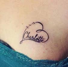 You should always remember that tattoo is made for the whole rest of your life and its meaning will be always fallowing you. Small Children Tattoos For Moms Kids 21 Ideas Tattoos For Daughters Name Tattoos For Moms Small Name Tattoo