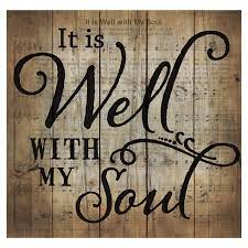 We would like to show you a description here but the site won't allow us. It Is Well With My Soul Pallet Wall Decor