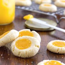 Lemon Curd Thumbprint Cookies Lemon Recipes Lemon Curd Thumbprint Cookies Recipe