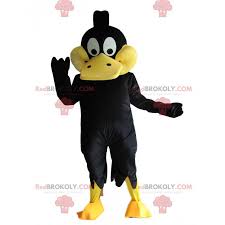 Daffy duck is an animated cartoon character created by warner bros. Daffy Duck Maskottchen Die Verruckte Ente Von Schnitt L 175 180 Cm