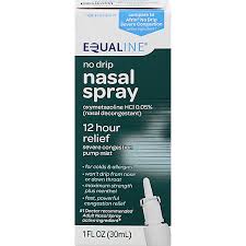 It starts to work in seconds providing 12 hours of . Equaline Nasal Spray No Drip 12 Hour Relief Nasal Sprays Mackenthuns